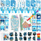 BenLouis Winter Party Favors Set Holiday Themed Coloring Book Classroom Gift Prizes