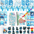 BenLouis Winter Party Favors Set Holiday Themed Coloring Book Classroom Gift Prizes