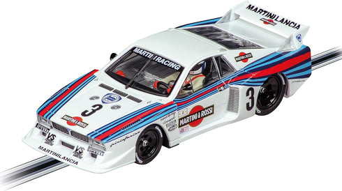 Carrera 27734 Lancia Beta Montecarlo Turbo Martini Racing No.8 1981 1:32 Scale Slot Car Racing Vehicle