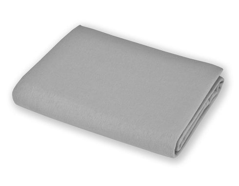 American Baby Company 15" x 33" Fitted Bassinet Sheet - 100% Natural Cotton Jersey Knit, Grey, Pack of 2