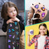 50 Pack Pcs Neon Mushroom Stickers for Kids, Waterproof Vinyl Vegetation Decals for Water Bottle Laptop, Teens Girls