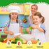 Set Kids15 Sets Kids Knife for Real Cooking Easter Basket Stuffers Gifts for Pieces Montessori Kitchen Toys