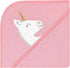 3pk 15 Hudson Baby Unisex Baby Animal Hooded Towel and Washcloths, Unicorn, One Size