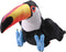 Wild Republic Artist Collection Toucan Plush Toy, 15 inches, Gift for Kids, Fill is Spun Recycled Water Bottles