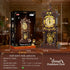 SHAREHB Set, 12+, Vintage Swing Clock Building Blocks Real Working Moving Pendulum & Rotating Dial, Mechanical Building