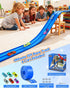 15 3 6 1/64 Ft Flexible Car Tracks for Kids Age Up, Race Track with Toy Cars, Flex Track Compatible Diecast Cars