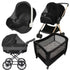 Enovoe Mosquito Net for Stroller - Bug Net for Stroller - Black