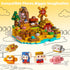 Set 3+ GobiDex Magnetic Farm Figures with Animals & People, Portable Tin Box for Role Play & STEM Education, Travel Toy