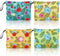 Klyyo Clyro 4 Pack Hawaiian Wet Dry Bags for Swimsuit Travel Beach Diaper Bag