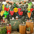 8 Pack Cute Carrot Balloons Farmer Vegetable Decoration Fruit Veggie Farm Food Party Supplies For Birthday Picnic