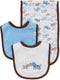 Little Me Baby Boys Burp Cloth Sets, Cute Puppies, One Size US