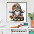 Wooden Jigsaw Puzzles, Gnome Wooden Puzzles for Adults, Unique Shape Medium 10.3"x11.8" with Exquisite Box