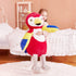 IKASA Giant 26" Parrot Stuffed Animal Plush Toy, Large Scarlet Macaw, Jumbo Soft Fluffy Fat Plushie for Kids