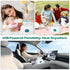 Ioubur 16-Level 45-60 Baby Wipe Warmer with Precision Heating, Portable USB-Powered Wet Wipe Warmer, Auto-Lift Spring