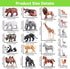 41Pcs Safari Animals Figures Toys, Realistic Jumbo Wild Animals Figurines, Educational Toys for Kids and Toddlers