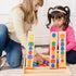 Set 46 5 Melissa & Doug Bead Sequencing with Wooden Beads and Double-Sided Pattern Boards