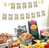 Money Dollar Bill Signs Theme Paper Happy Birthday Banner, Bill Pennant Banner Party Decorations