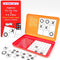 Magnetic Travel Tic Tac Toe, Includes 4 in a Row Game, Car & Airplane Games