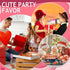 Zonon 144 Pcs Valentine's Day Mini Stuffed Bear Bulk Toy with Gift Bags and Heart Cards, 4.72 Inch Plush Bears