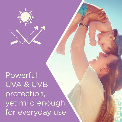 Aveeno Baby SPF 50 Continuous Protection Zinc Oxide Mineral Sunscreen Lotion, 3 fl. Oz, Travel-Size