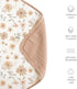 Konssy Muslin Baby Blankets, 100% Cotton Crib Blanket for Baby Infant Toddler, Super Soft and Lightweight, 40"x36"