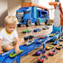 XINNOVEL Set 3 4 5 6 12 3 4 5 6 7 8 Truck Toys Car Track for Years Old Boys, Carrier Truck Transporter Car Race Track