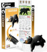Eugy Black Bear 3D Puzzle, 24 Piece Eco-Friendly Educational Toy Puzzles for Kids Ages 6+