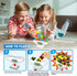 Tetra Tower Balancing Stacking Toys - 48PCS Board Games for Kids & Adults, Team Building Blocks STEM Toy