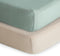 mushie Extra Soft Muslin Fitted Crib Sheet 2-Pack | 192 Thread Count