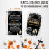 Halloween Party Game - You've Been Booed, I've Been Booed! Game Kit - Double-Sided Skull and Candles Theme, Halloween Party Decorations & Activities(Pack of 50) - A10