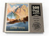 MyPuzzle Grand Teton National Park: Winter Hush Vintage Poster - Premium 500 Piece Jigsaw Puzzle for Adults
