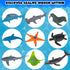 ArtCreativity Ocean Animals Excavation Kit - 12 Seashells, 12 Tools, and 12 Different Sea Animal Toys for Themed Parties