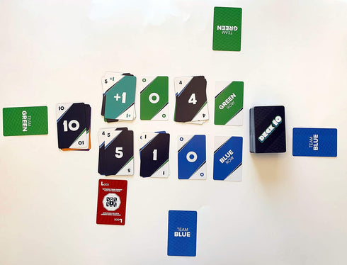 Deck 10 Team Switching Card Game