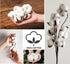 Baby Receiving Blankets, 100% Cotton Fabric, 1-Pack White, 30 x 40 Inches, 100% Cotton Interlock