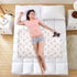 siphylline 52" 34" Minimalist Cartoon Elephants Extra Large Resuable Bed Underpads Waterproof Washable Baby Diaper