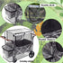 Fiwochic Mosquito Net for Wagon Stroller and Trolley Cart, Bug Net Cover, Stroller Wagon Accessories Attachment