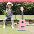 21 Inch 3-9 Carbon Fibre Kids Toddler Child Children Acoustic Guitar Ukulele Musical Instruments Ideal for Year Old