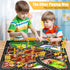 260 2 4 1 Set, 3 4 5 6 PCS Construction Race Tracks for Kids Toys, Racing Cars, Construction Cars, Map & Flexible DIY