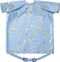 BIBaDO Coverall Baby Feeding Bibs, Weaning Bib, Easy to Clean Baby Bibs for Eating, Adjustable High Chair
