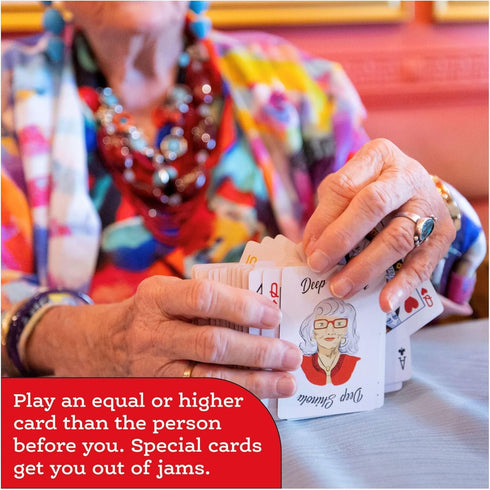 Ma's Deep Shinola Card Game for 2-5 Players | Family, Travel, Adult, Camping, and Party Games for Ages 8+