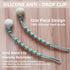 4 Pack Stylish Anti-Drop Baby Fruit Feeder & Breastmilk Popsicle Molds for Teething with Lids, The Perfect Food Feeder