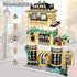 City Coffee Shop Building Blocks Set, Compatible with Lego City House, 1443pcs Modular Building for Adults