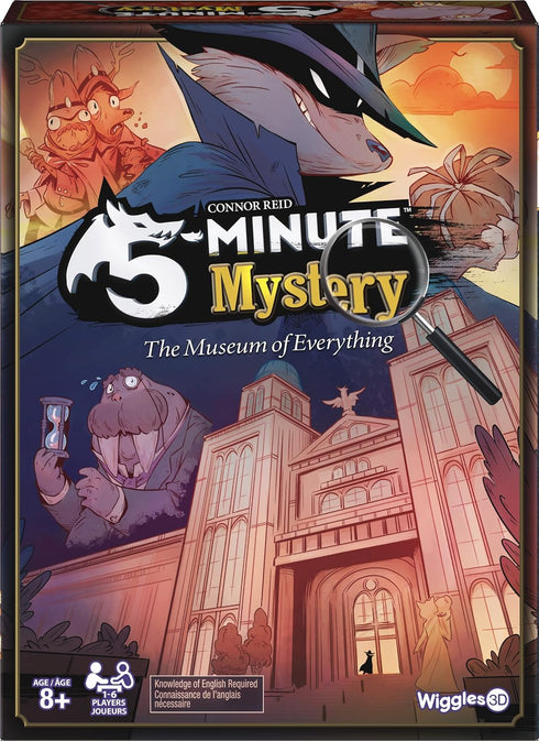 5-Minute Mystery | A Fast-Paced, Real-Time Cooperative Detective Board Game for Families