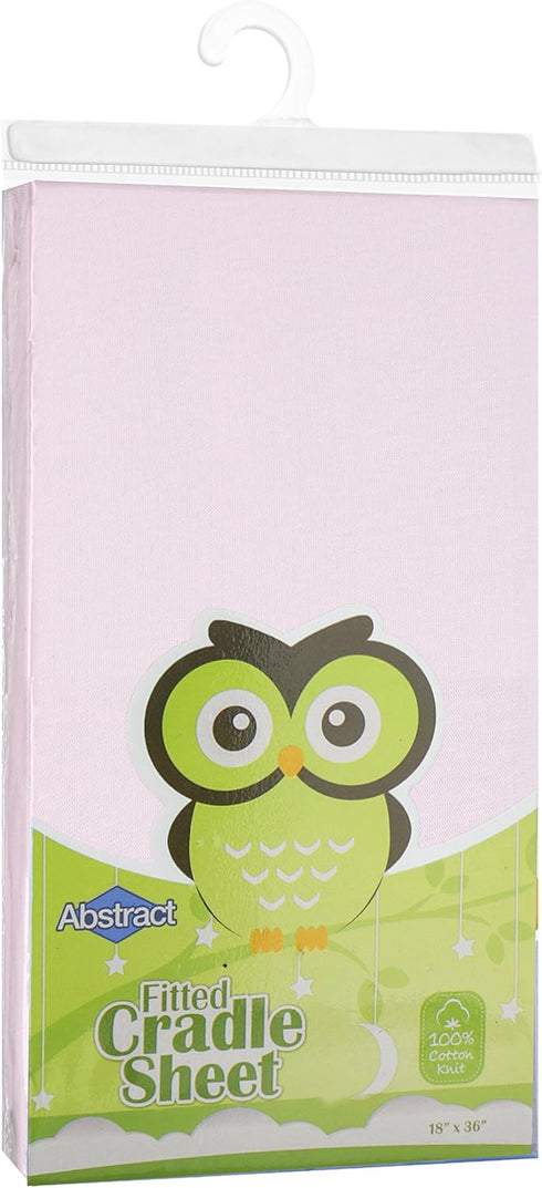Abstract 18" 36" 6" 18"x36" Jersey Cotton Knit Cradle Sheets - Ultra Soft Cradle Sheets Fitted x for Boys Girls Baby