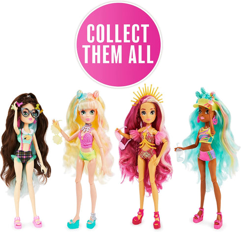 MERMAID HIGH Spring Break Oceanna Mermaid Doll & Accessories, Removable Tail & Color Change Hair Streaks