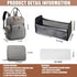 Backpack Baby Diaper Bag with Changing Station, best baby registry shower gifts, Baby Diaper Bags for Men