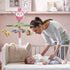 Pack YUNGCHI Baby Crib Mobile with Music and Lights for Boys Musical Mobile Safari Animals for Girl Crib Bassinet Toys