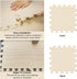 16 32 11.8 11.8 Inch Puzzle Play Mat Tiles with Border Pieces, Interlocking Stitching Mat with Border for Living Room