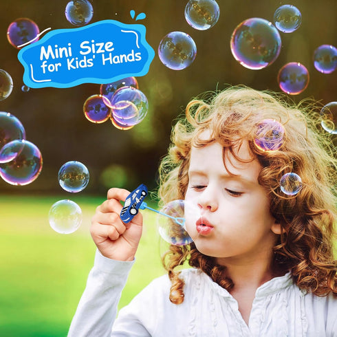 AMFZON 24Pcs Race Car Party Favors Bubble Wands, Mini Bubbles Wand Toys, Fast Birthday Party Supplies Goodie Bag