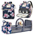 GurZinn Diaper Bag Backpack with Changing Station, Foldable for Bady Toddler, 3